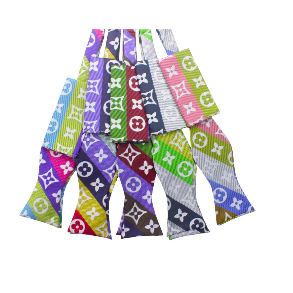 LV Stripe | Bowtie & Pocket Sqaure Collection