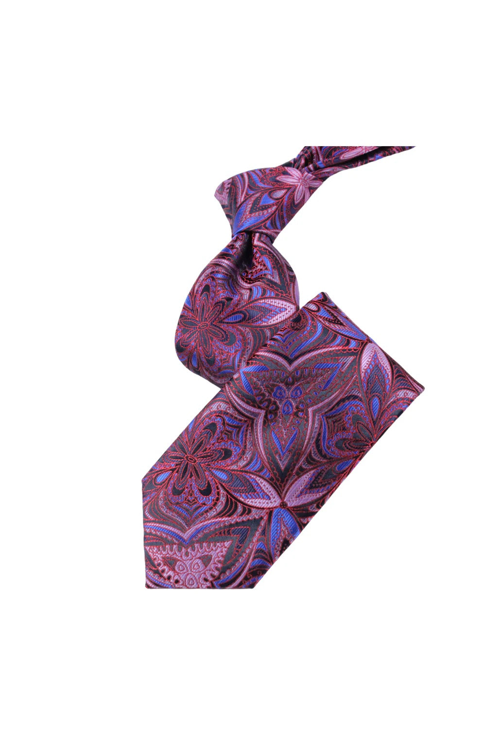 Azure 7 | Multi Color Navy | Tie & Pocket Square