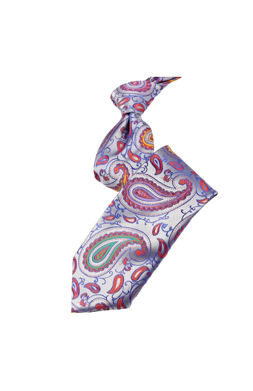Batur 3 | Multi Color Silver | Tie & Pocket Square $99.99 $49.99