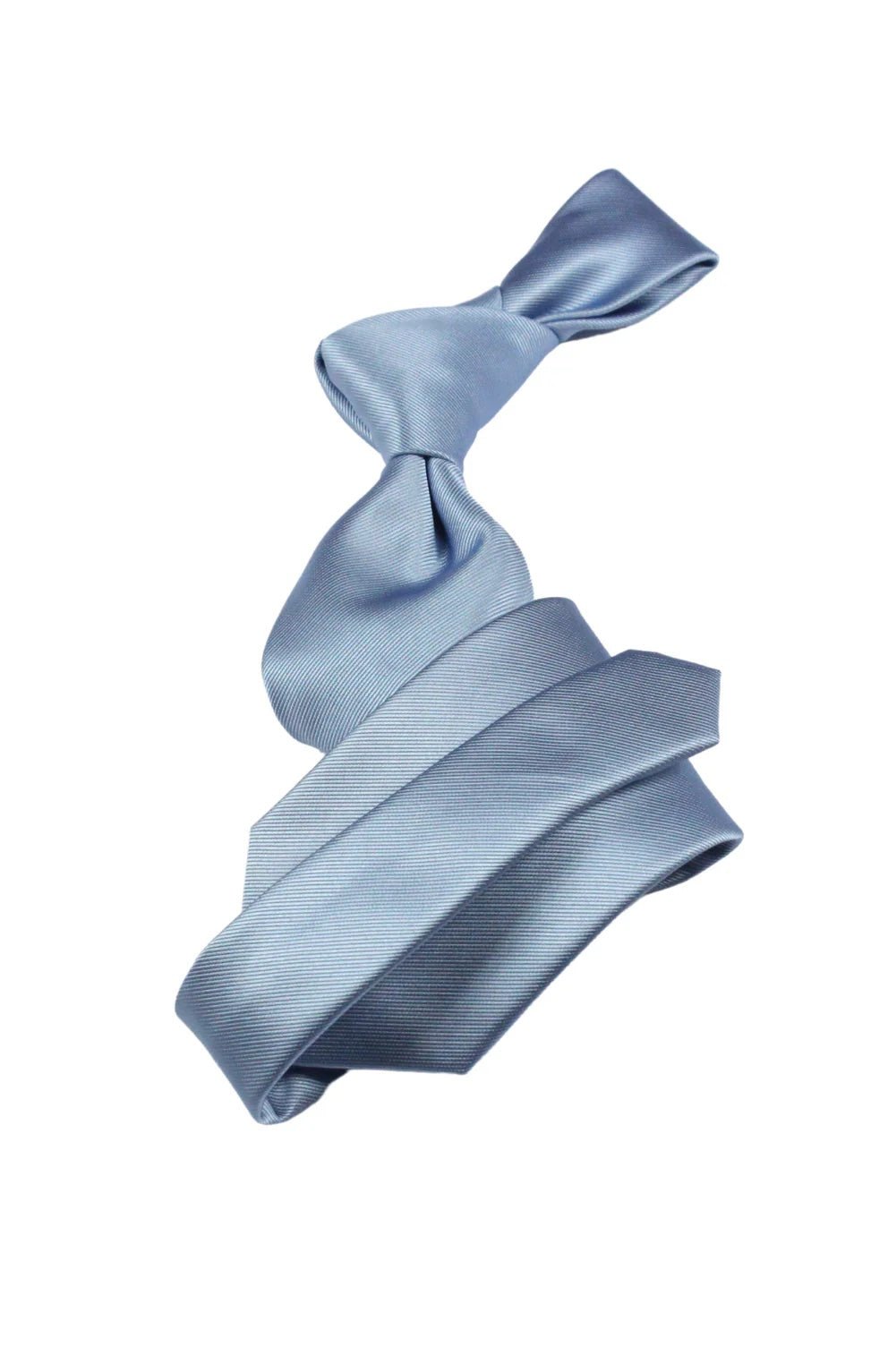 Comic 7 | Sky Blue Solid | Tie & Pocket Square
