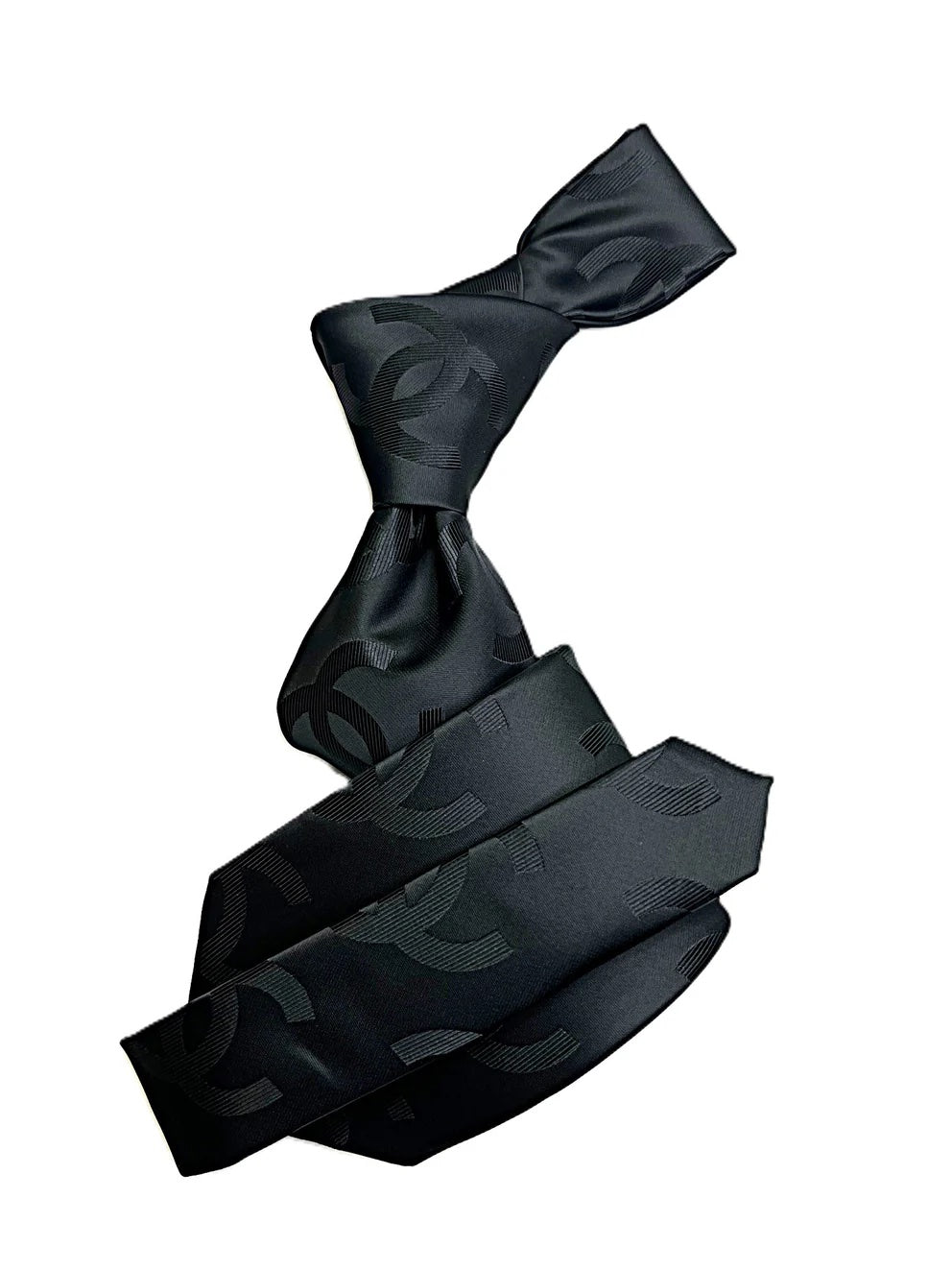 CC Solid 8 | Black | Tie & Pocket Square