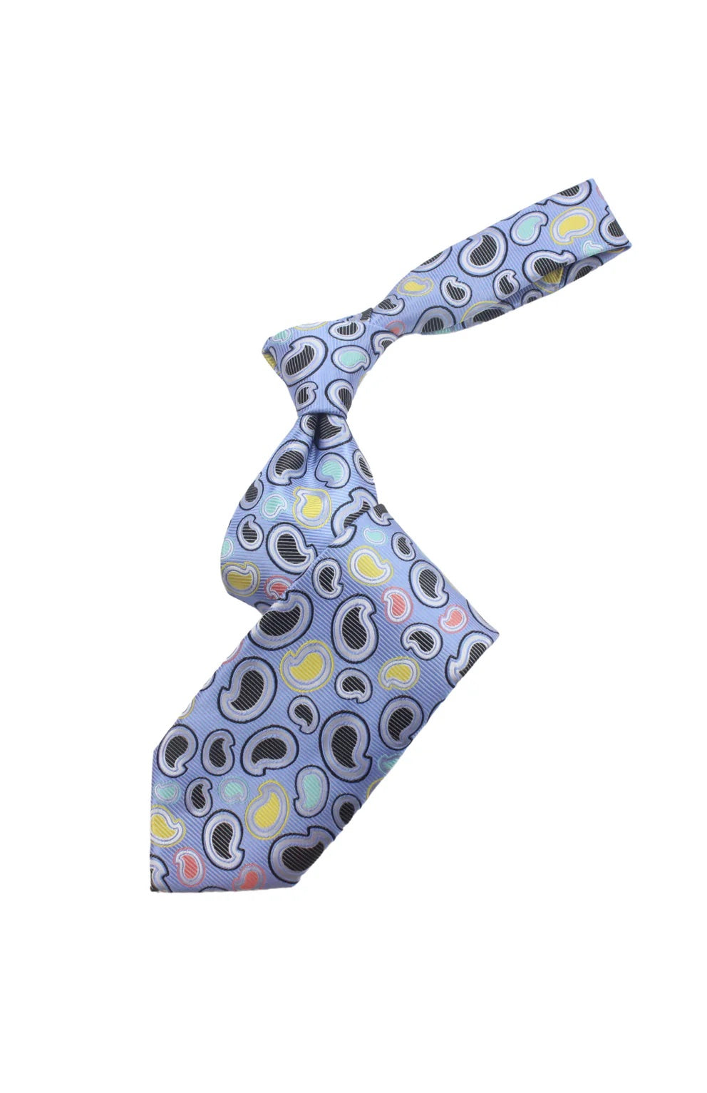 Wonderland 6 | Multi Color Sky Paisley | Tie & Pocket Square