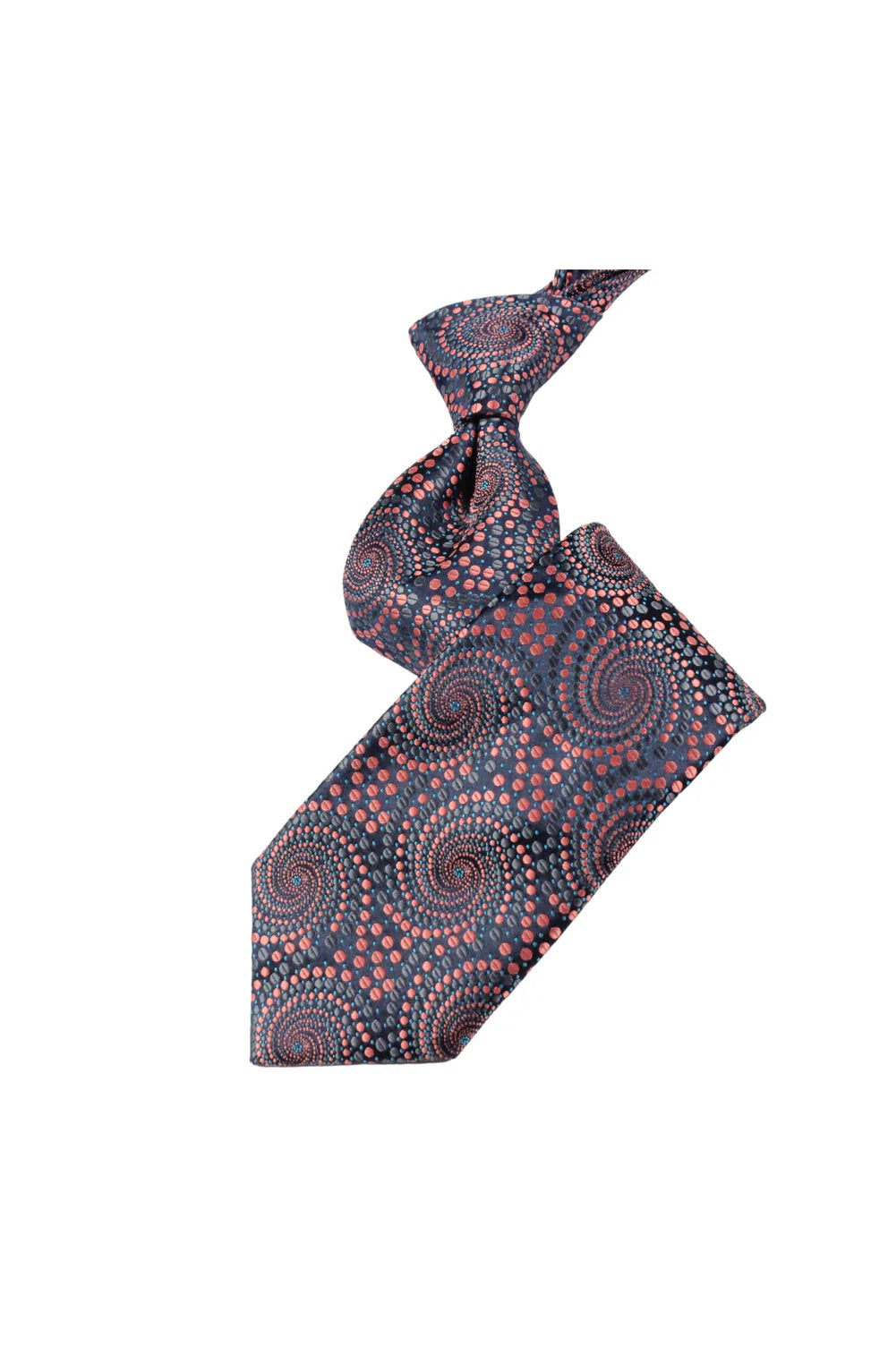 Bentayga 2 | Navy & Coral | Tie & Pocket Square