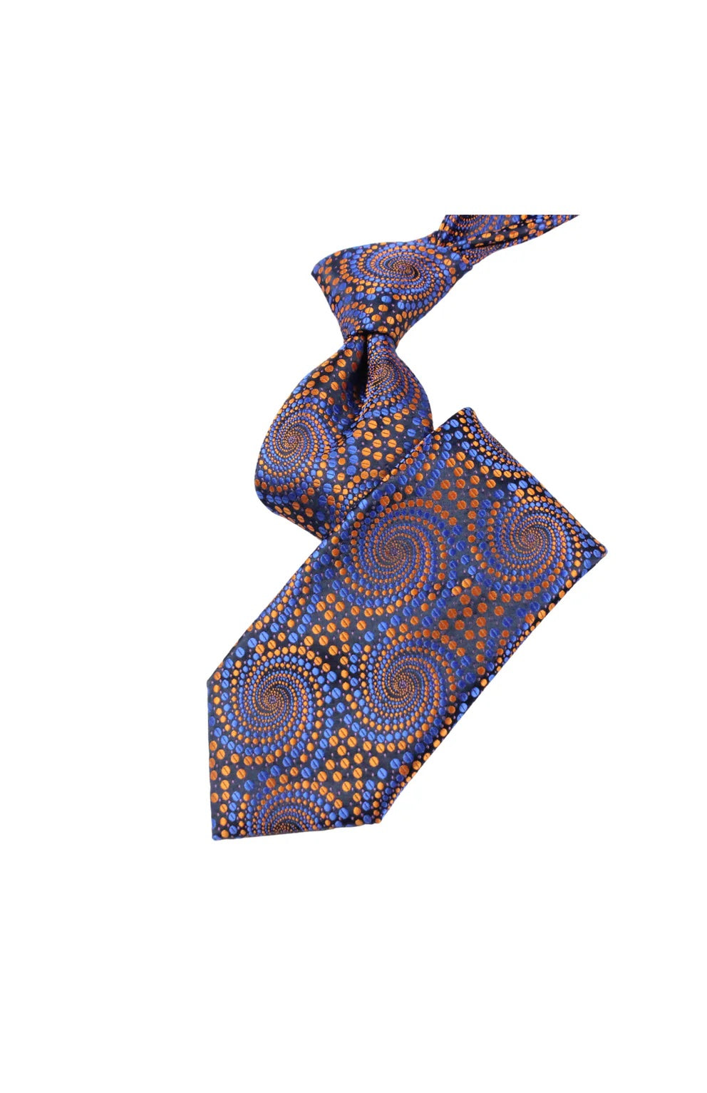 Bentayga 6 | Blue & Orange | Tie & Pocket Square