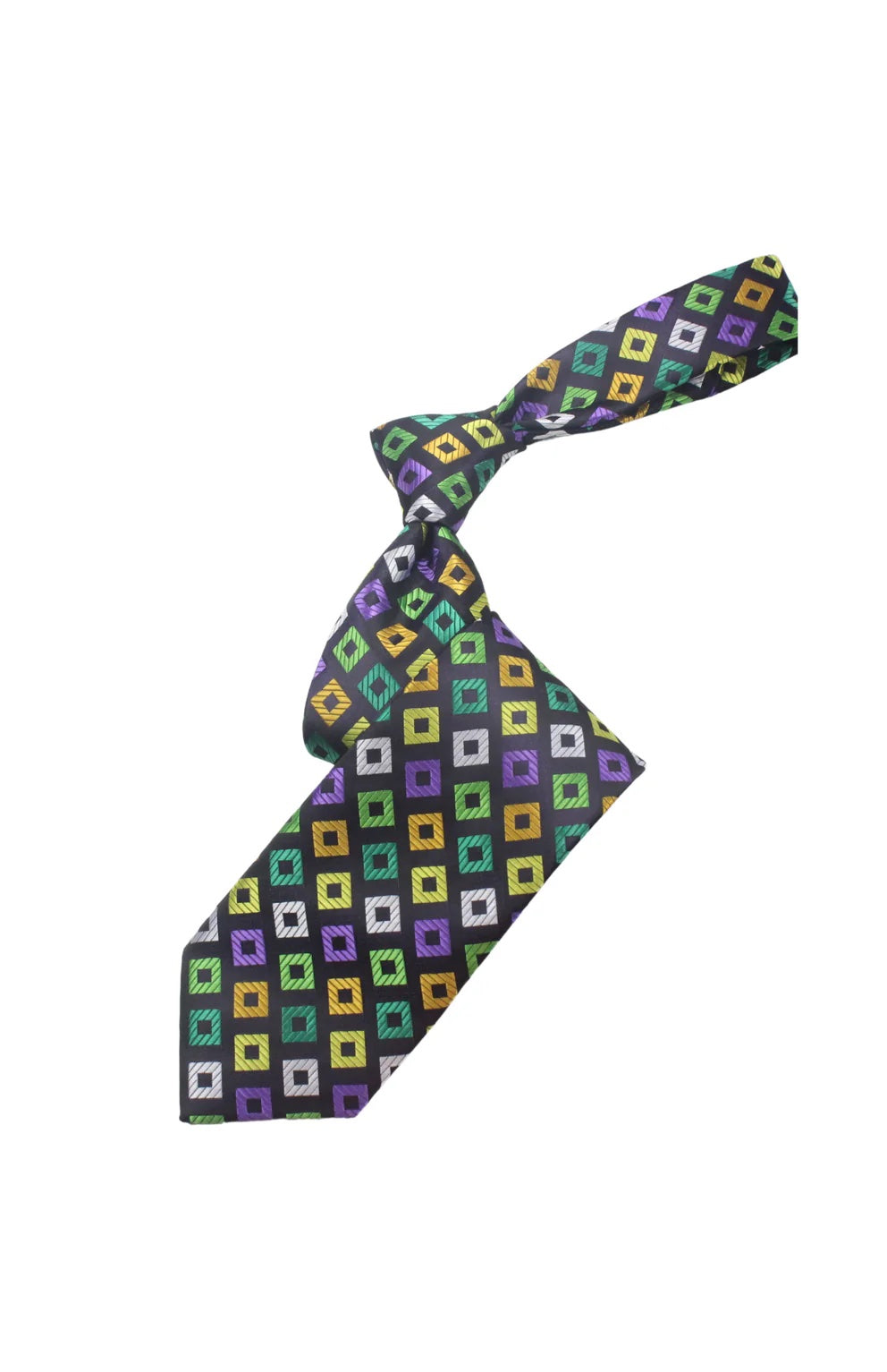 Dunes 2 | Multi Color Purple Geomteric | Tie & Pocket Square