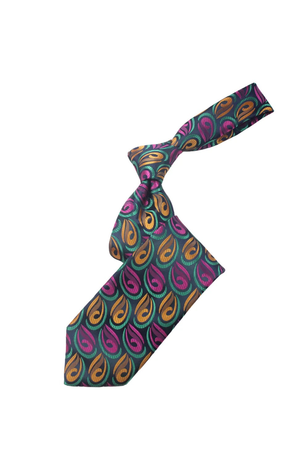 Qatar 4 | Multi Color Navy Floral | Tie & Pocket Square