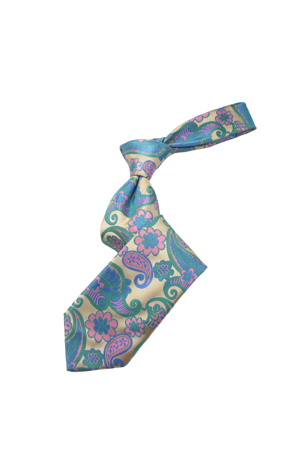 Sharjah 4 | Taupe AKA Paisley | Tie & Pocket Square