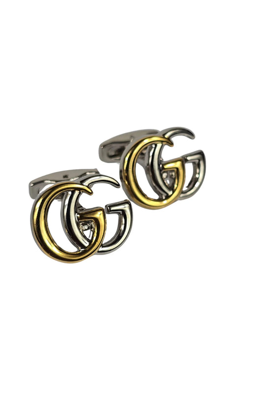 GG | Silver & Gold | Cufflinks