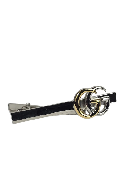 GG | Silver & Gold | Tie Bar