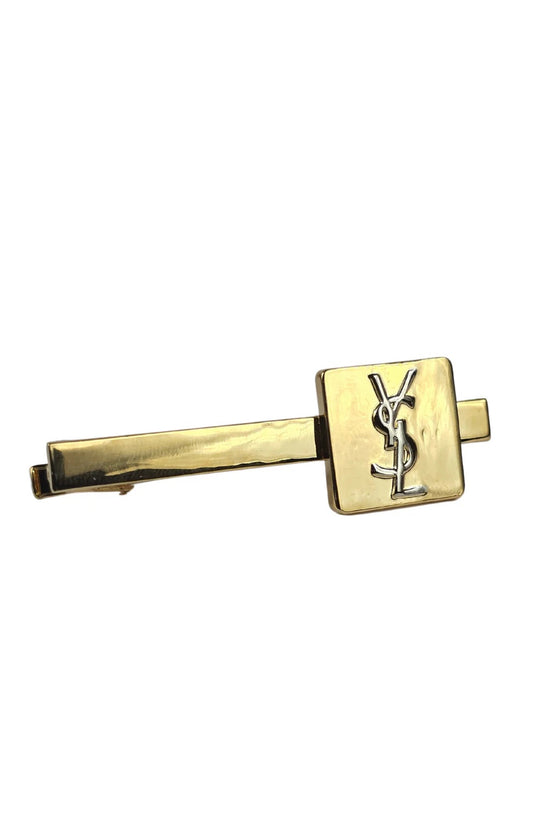YSL | Silver & Gold | Tie Bar
