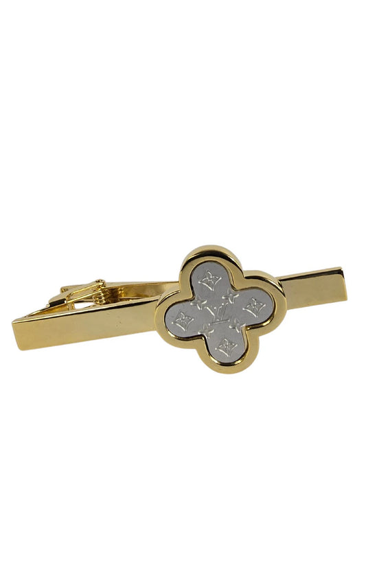 LV | Silver & Gold | Tie Bar