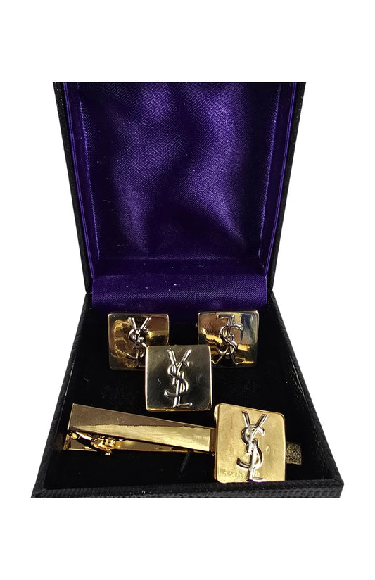 YSL | Silver & Gold | 3 Piece Set
