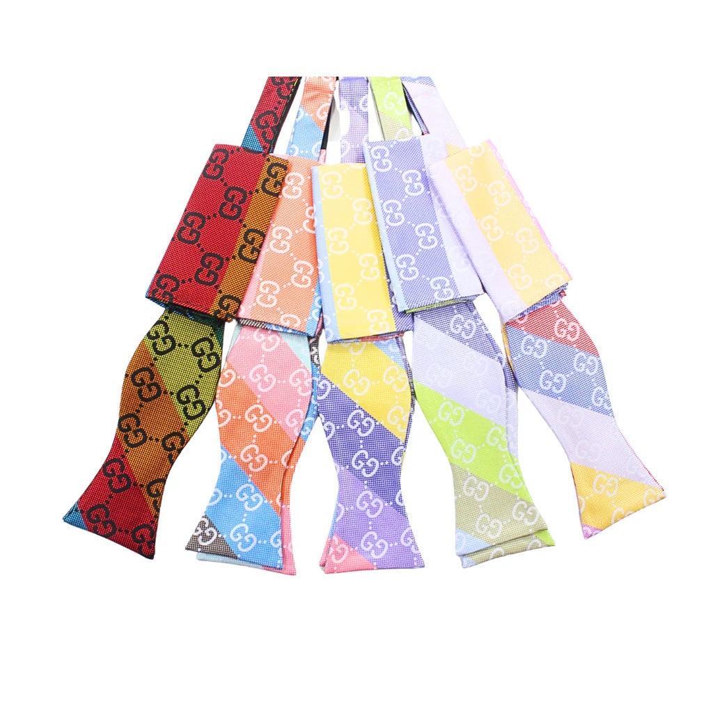 GG Stripe | Bowtie & Pocket Square Collection