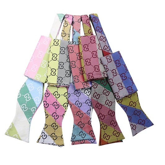 GG Stripe | Bowtie & Pocket Square Collection