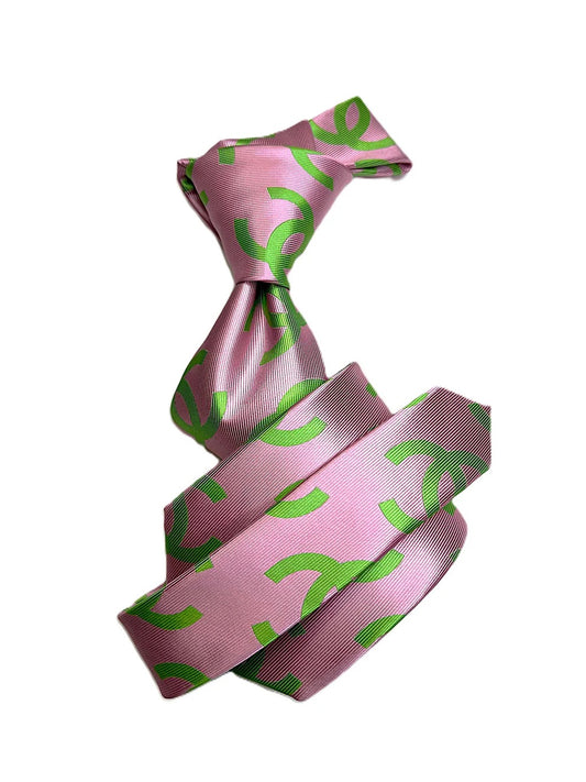 CC 5 | Pink & Green | Tie & Pocket Square