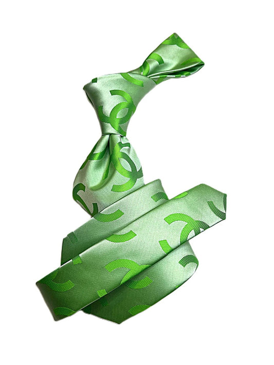 CC Solid 3 | Lime Green | Tie & Pocket Square