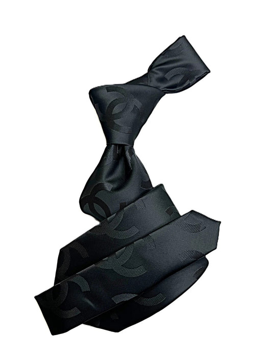 CC Solid 8 | Black | Tie & Pocket Square
