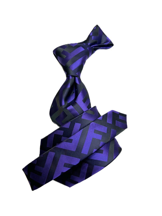 FF B10 | Purple | Tie & Pocket Square