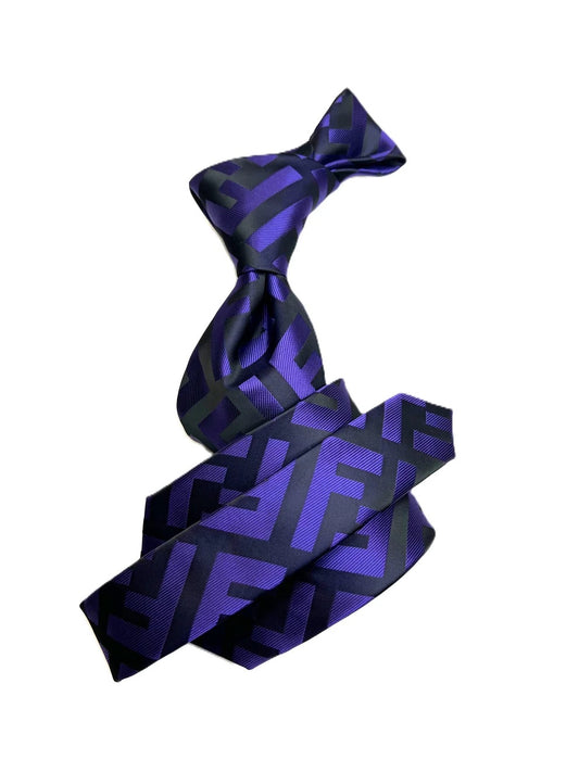 FF B10 | Purple | Tie & Pocket Square