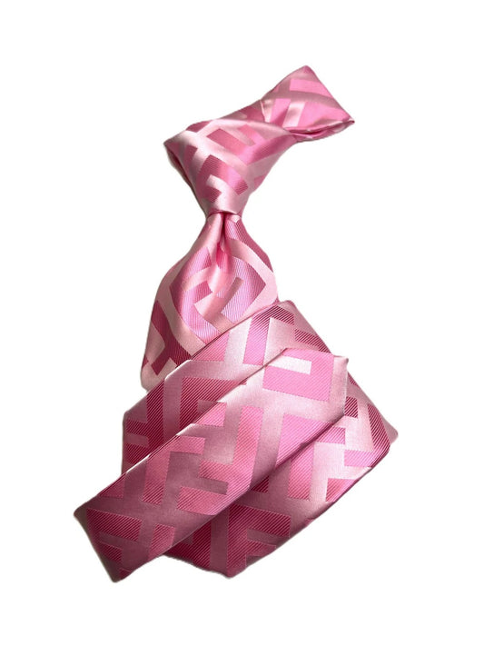 FF B3 | Pink | Tie & Pocket Square