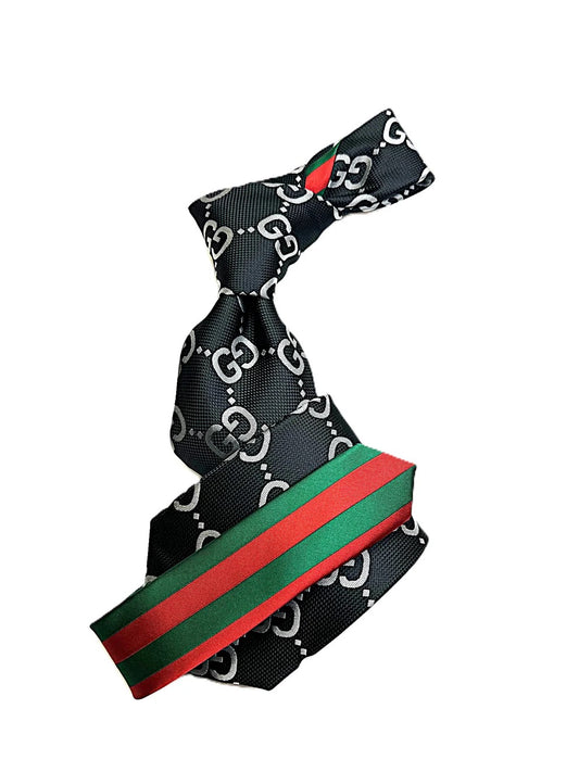 GG 2 | Black & White | Tie & Pocket Square