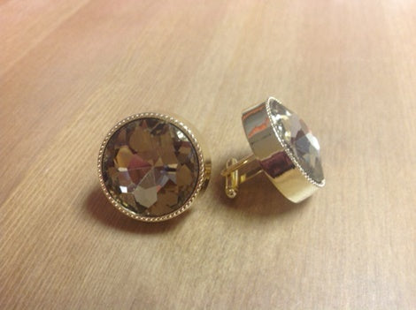 Exquisite Round Cuff Link-Gold
