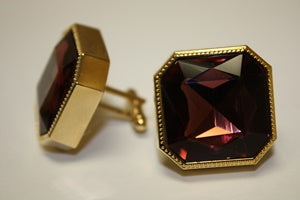 Exquisite Square Cuff Link 14-Coffee
