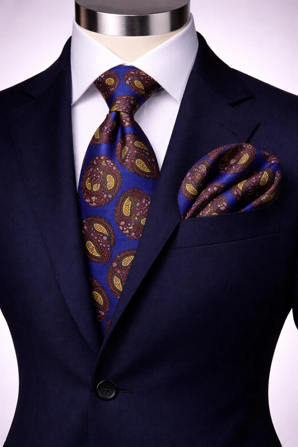 VITELLI 1 | ROYAL BLUE | TIE & POCKET SQAURE