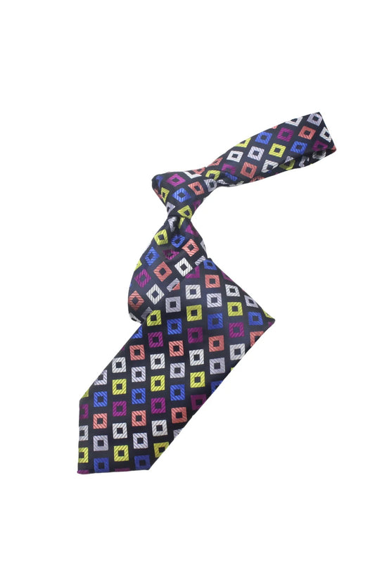 Dunes 4 | Multi Color Iridescence Geomteric | Tie & Pocket Square