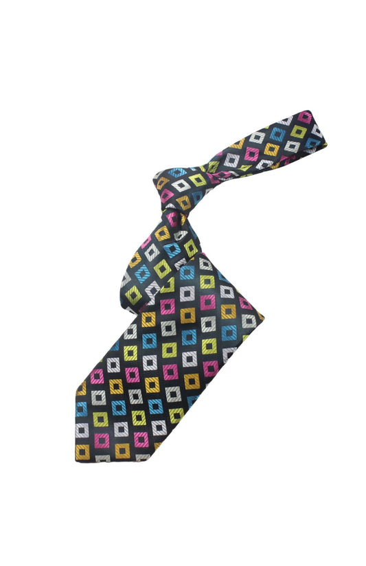 Dunes 9 | Multi Color Iridescence 2 Geomteric | Tie & Pocket Square