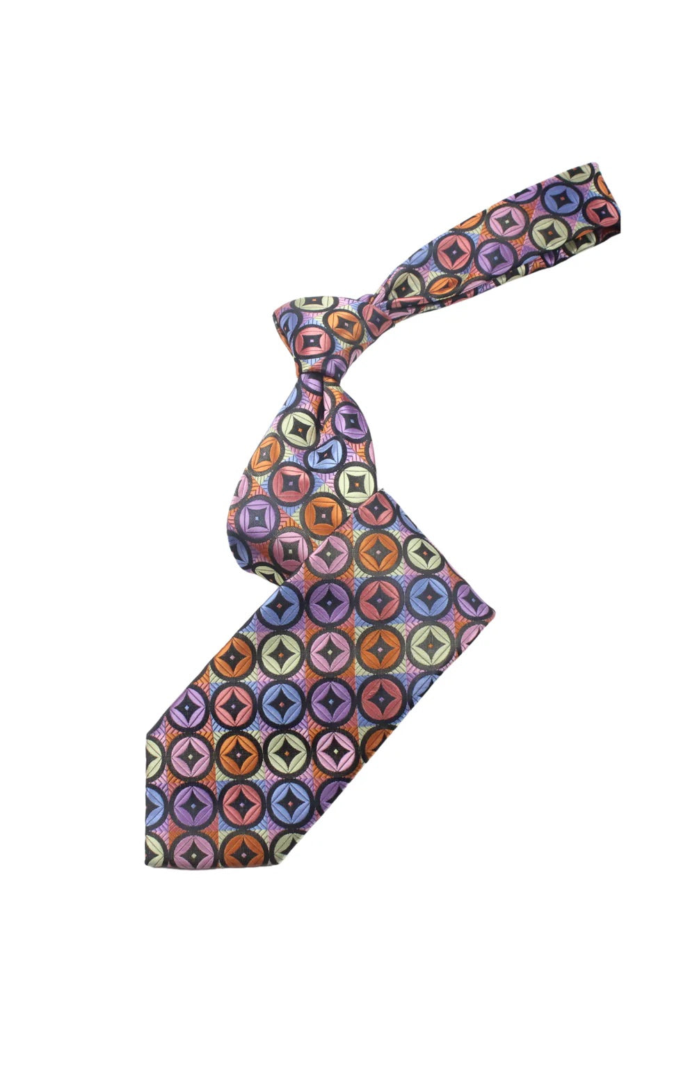 Gold Souk 2 | Multi Color Geomteric | Tie & Pocket Square