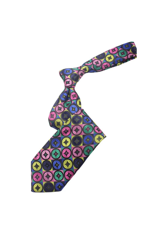 Gold Souk 5 | Multi Color Geomteric | Tie & Pocket Square