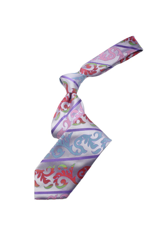 Jumeirah 4 | Multi Color Lavender Floral | Tie & Pocket Square