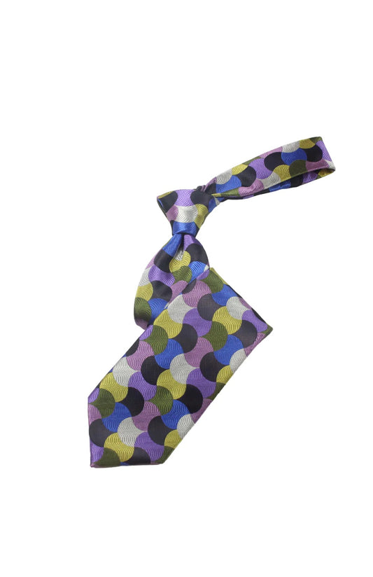 U.A.E 7 | Multi Color Geometric | Tie & Pocket Square